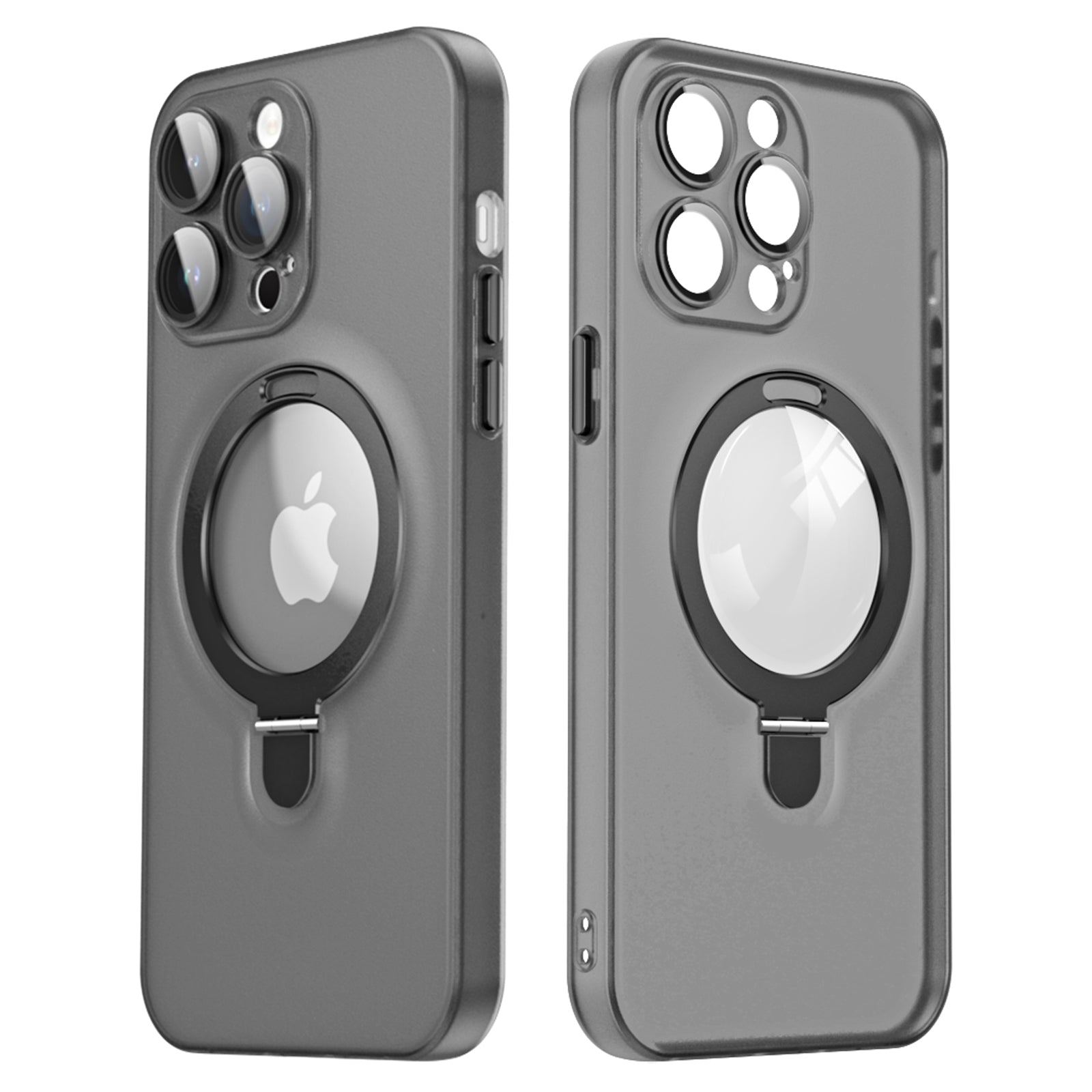 Til iPhone 13 Pro Max PC TPU Telefon Kickstand Case Magnetisk telefoncover med glaslinsebeskytter Til iPhone 13 Pro Max PC TPU Telefon Kickstand Case Magnetisk telefoncover med glaslinsebeskytter